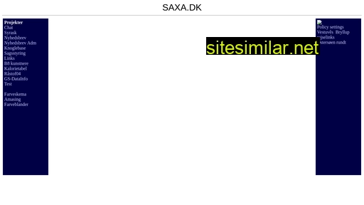 saxa.dk alternative sites