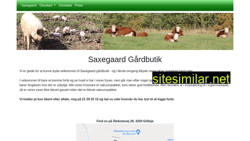 saxegaard.dk alternative sites
