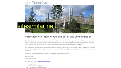 scancord.dk alternative sites