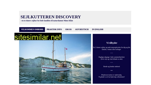 sejlkutteren-discovery.dk alternative sites