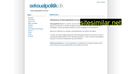seksualpolitik.dk alternative sites