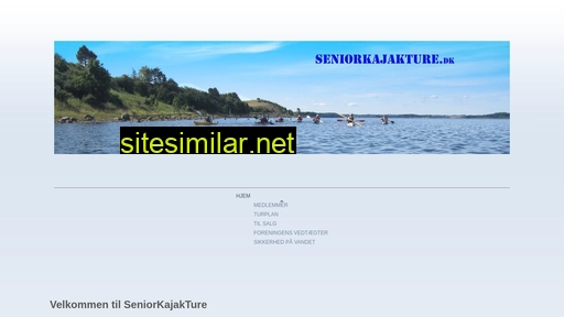 seniorkajakture.dk alternative sites
