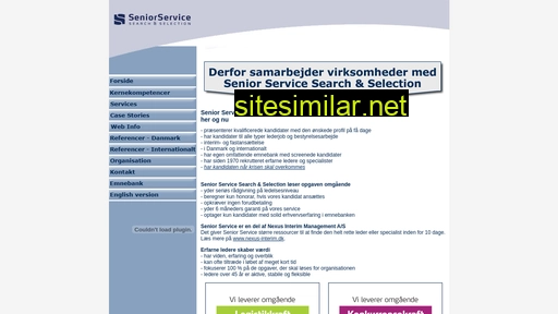 seniorservice.dk alternative sites