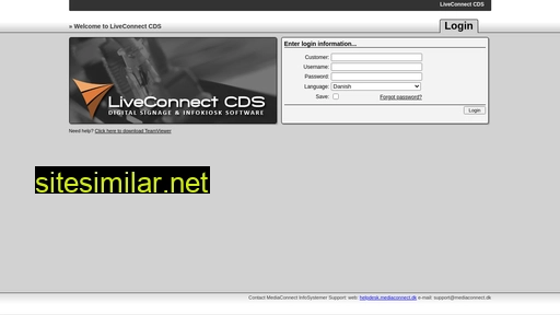 server.liveconnect.dk alternative sites