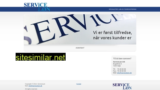 serviceloen.dk alternative sites