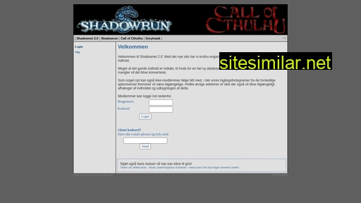shadownet.dk alternative sites