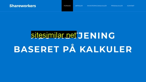 shareworkers.dk alternative sites