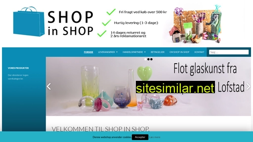 shop-in-shop.dk alternative sites