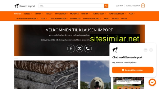 shop.klausen-import.dk alternative sites