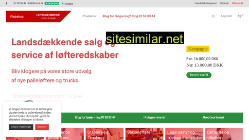 shoplbtruck.dk alternative sites