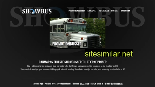 showbus.dk alternative sites