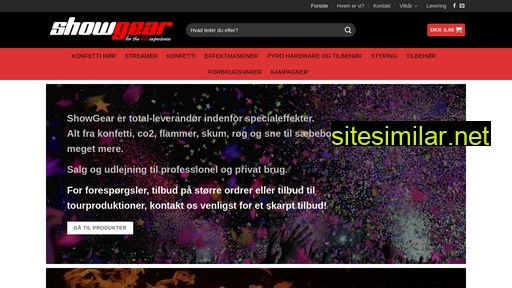 showgear.dk alternative sites