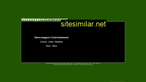 showstoppersentertainment.dk alternative sites
