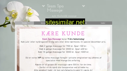 siamspamassage.dk alternative sites