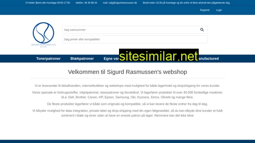 sigurdrasmussen.dk alternative sites