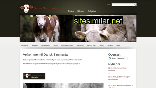 simmentaldenmark.dk alternative sites