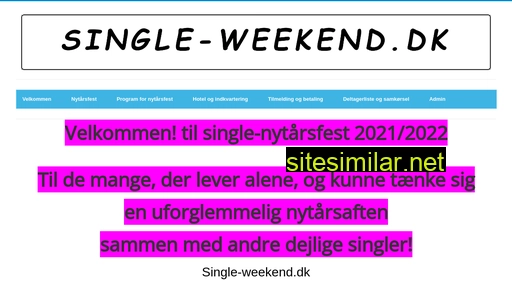 single-weekend.dk alternative sites