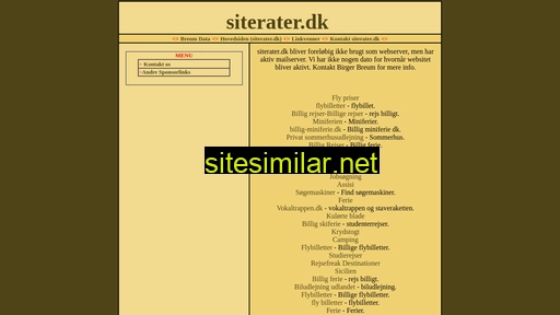 siterater.dk alternative sites