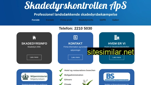 skadedyrskontrollen.dk alternative sites