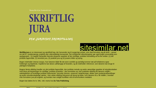 skriftligjura.dk alternative sites
