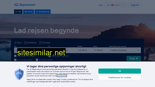 skyscanner.dk alternative sites