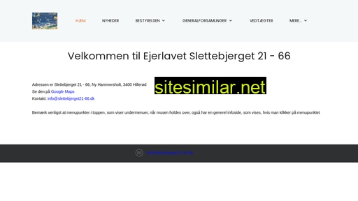 slettebjerget21-66.dk alternative sites