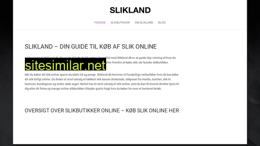 Slikland similar sites