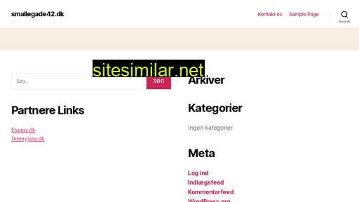 smallegade42.dk alternative sites
