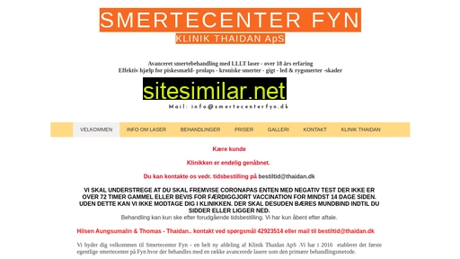 smertecenterfyn.dk alternative sites