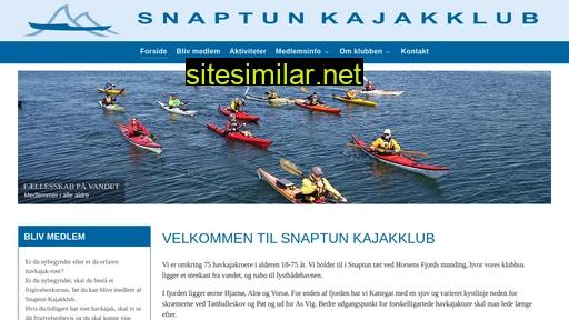 snaptunkajakklub.dk alternative sites