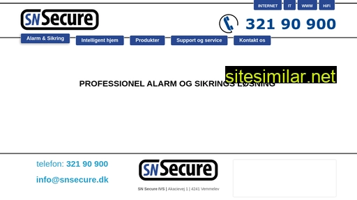 snsecure.dk alternative sites