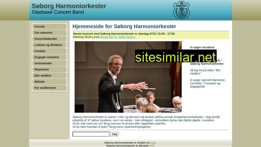 soborgharmoniorkester.dk alternative sites