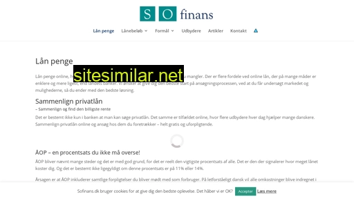 sofinans.dk alternative sites