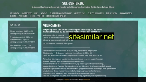 sol-center.dk alternative sites