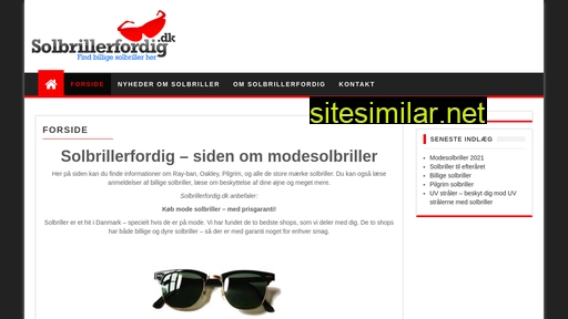 solbrillerfordig.dk alternative sites