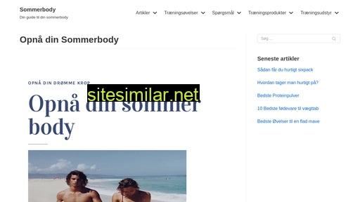 sommerbody.dk alternative sites