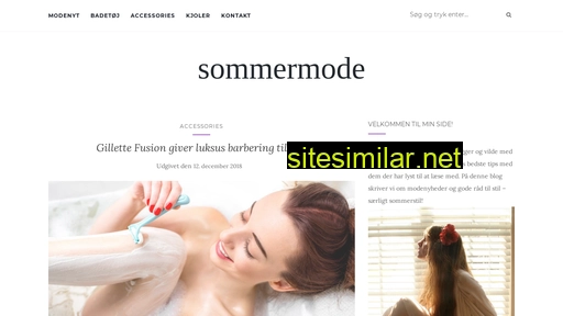 sommermode.dk alternative sites
