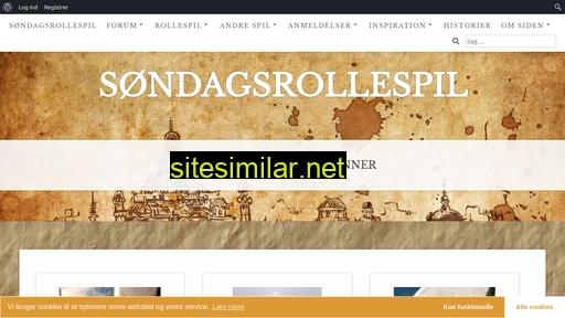 sondagsrollespil.dk alternative sites