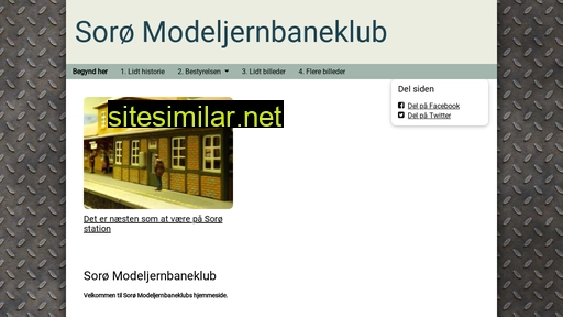 soroemodeljernbaneklub.dk alternative sites