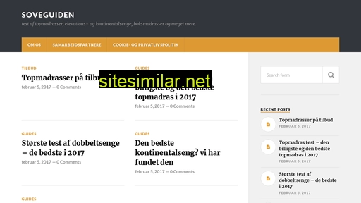 soveguiden.dk alternative sites