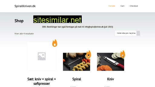 spiralkniven.dk alternative sites
