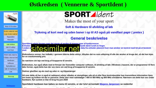 sportident.dk alternative sites
