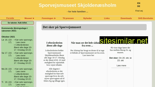 sporvejsmuseet.dk alternative sites