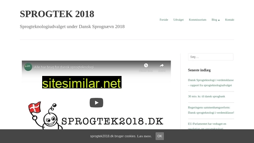 sprogtek2018.dk alternative sites