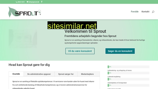 sprout.dk alternative sites