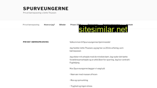spurveungerne.dk alternative sites