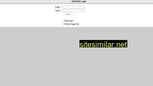 Staffweb similar sites