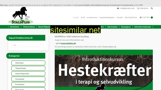 staldplusshop.dk alternative sites