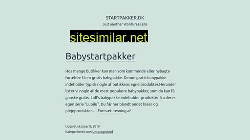 startpakker.dk alternative sites