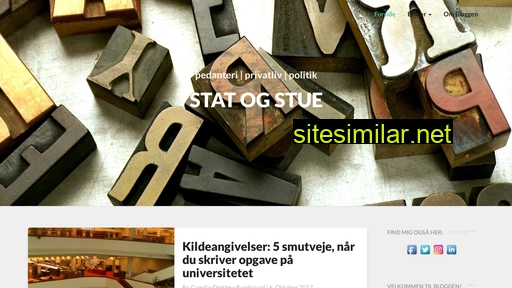 statogstue.dk alternative sites